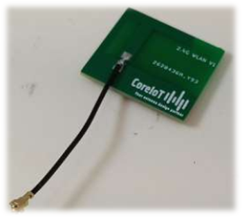 2.4 GHz WiFi PCB based antenna